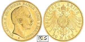 Allemagne - Prusse - Wilhelm II - 20 mark 1896  A Allemagne - Prusse - Wilhelm II - 20 mark 1896  A