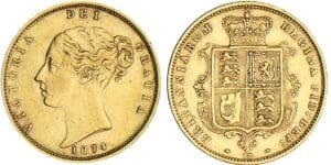Grande-Bretagne - Victoria - 1/2 souverain 1874