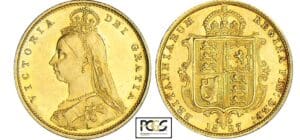 Grande-Bretagne - Victoria - 1/2 souverain 1887