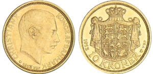 Danemark - Christian X - 10 kroner 1913