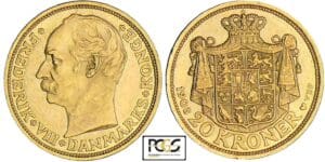 Danemark - Frederik VIII (1906-1912) - 20 kroner 1908 VBP
