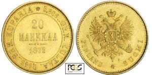 Finlande - 20 markkaa 1879