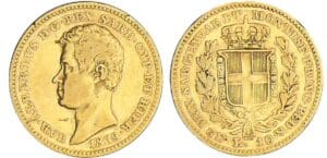 Italie - Sardaigne - Carlo Alberto - 10 lire 1839 T (Turin)