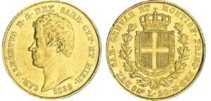 Italie - Carlo Alberto (1831-1849) - 20 lire 1832 (Turin)