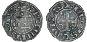 Champagne - Guillaume Ier - Denier (Reims)
