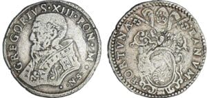 Italie - Vatican - Grégoire XIII - Teston Sd