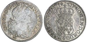 Louis XV - Ecu de France-Navarre - 1719 T (Nantes)
