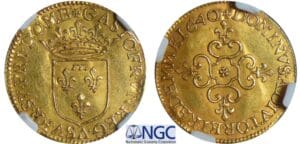 Dombes - Gaston d'Orléans - Ecu d'or 1640 (Trévoux)