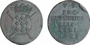 Siége de Lille - 5 sols Boufflers 1708