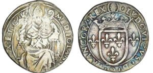 Louis XII - Gros royal de douze à quinze sous - Milan