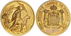 Monaco - Rainier III - Médaille - Société canine