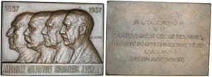 Belgique - Plaquette - 100ème anniversaire de l'école des mines de Mons - 1937