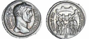 Dioclétien - Argenteus (300-301, Trèves)