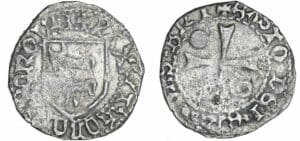 Seigneurie du Béarn - Gaston de Foix - Demi-blanc d'argent