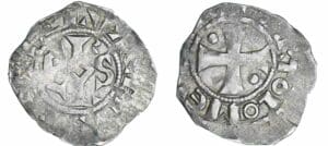 Picardie - Evêché de Beauvais - Barthélémy de Montcornet - Denier