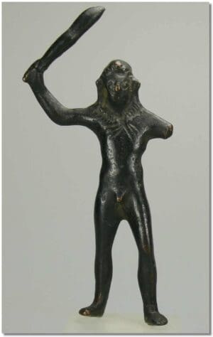 Etrusque - Statuette en bronze - Vème-Ier siècle av. J.-C.