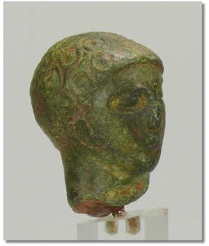 Grande Grèce - Tête en bronze - Vème-IVème siècle av. J.-C.