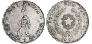Paraguay - Peso 1889