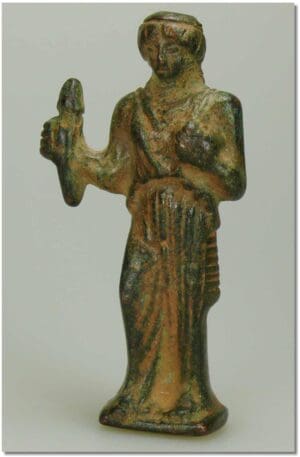 Romain - Statuette de Vénus en bronze - IIIème-IVème siècle ap. J.-C.