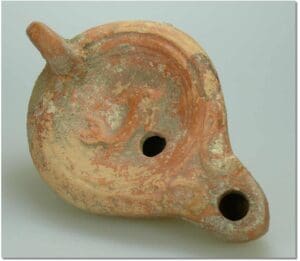 Romain - Lampe à huile - Ier- IIème siècle ap. J.-C.