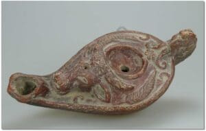 Romain - Lampe à huile - Ier- IIème siècle ap. J.-C.