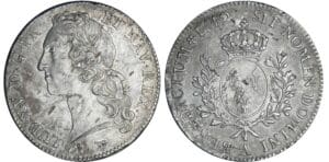 Louis XV (1715-1774) - Ecu au bandeau - 1742 A (Paris) 2ème sem