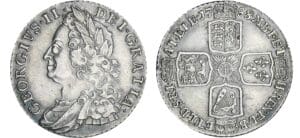 Grande-Bretagne - George II - Shilling 1758
