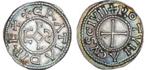 Charles II le Chauve (840-877) - Denier (Rouen) Charles II le Chauve (840-877) - Denier (Rouen)