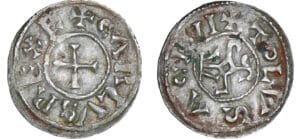 Charles II le Chauve (840-877) - Denier (Toulouse)