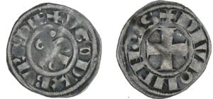 Bourgogne - Hugues IV - Denier