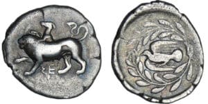Péloponnèse - Sikyon - Drachme (360-330 av. J.-C.) Péloponnèse - Sikyon - Drachme (360-330 av. J.-C.)