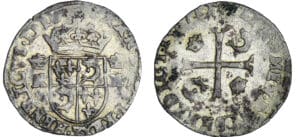 Henri III (1574-1589) - Douzain du Dauphiné - 1er type - 1587 Z (Grenoble)