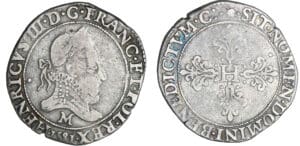 Henri III (1574-1589) - Franc au col fraisé - 1581 M (Toulouse)