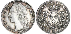 Louis XV (1715-1774) - 1/10 écu au bandeau - 1767 R (Orléans)