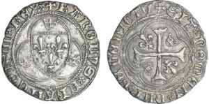 Charles VII (1422-1461) - Blanc à la couronne - 4ème émission - Toulouse