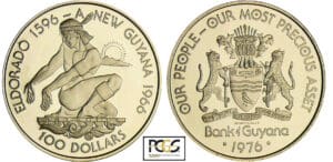 Guyana - 100 dollars 1976