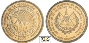 Salvador - 250 colones 1977