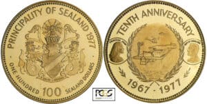 Principauté de Sealand - 100 dollars 1977