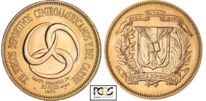 République Dominicaine - 30 pesos 1974