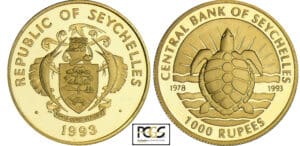 Seychelles - 1000 rupees 1993