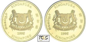 Singapour - 10 dollars 1995