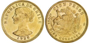 Chili - 100 pesos 1926