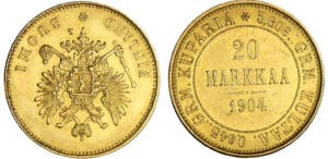 Finlande - 20 markkaa 1913