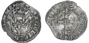 Henry V de Lancastre (1415-1422) - Gros florette - 4ème émission - Rouen