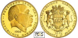 Gabon - Indépendance du Gabon - 10 francs 1960