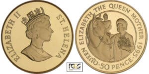 Sainte-Hélène (île de) - 50 pence 1995