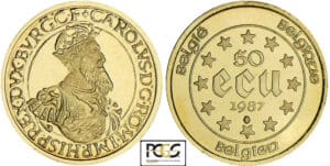 Belgique - 50 écu 1987