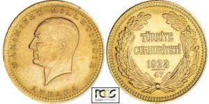 Turquie - 100 hurush 1923 / 47