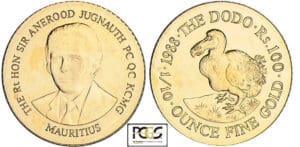 Maurice (île) - 100 rupees 1988