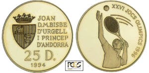 Andorre - 25 diners 1994